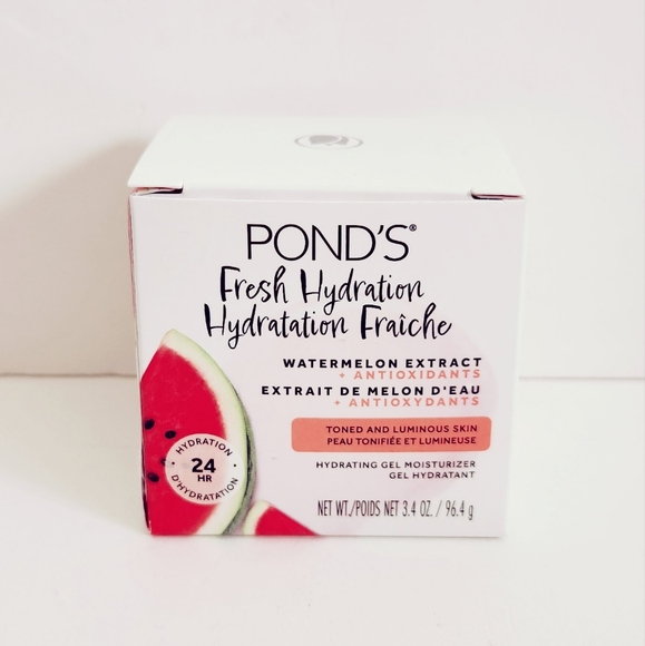 ๐2/$20 Pond's Fresh Hydration Gel Moisturizer Watermelon Extract - Picture 4 of 9